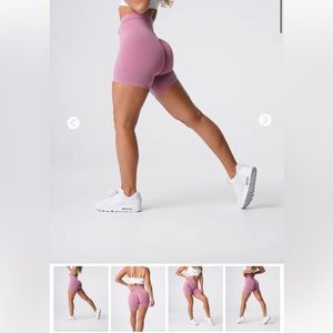 NVGTN pastel pink shorts